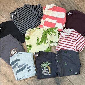 Zara Kids Boys Graphic and Striped Tees Collection